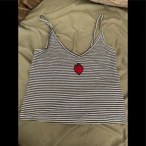 Forever 21 Strawberry crop top